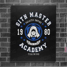 Load image into Gallery viewer, Shirts Posters / 4"x6" / Black Sith Master Academy