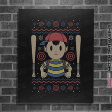 Load image into Gallery viewer, Shirts Posters / 4"x6" / Black PSI Powers Christmas