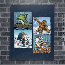 Load image into Gallery viewer, Shirts Posters / 4"x6" / Navy Playful Rebels