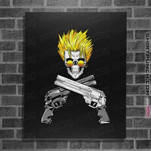 Load image into Gallery viewer, Shirts Posters / 4"x6" / Black Stampede Skull