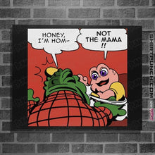 Load image into Gallery viewer, Shirts Posters / 4"x6" / Black The Baby Slap