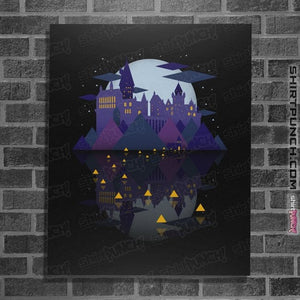 Daily_Deal_Shirts Posters / 4"x6" / Black Wizard Castle