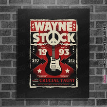 Load image into Gallery viewer, Secret_Shirts Posters / 4"x6" / Black Wayne Stock