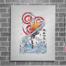 Load image into Gallery viewer, Shirts Posters / 4"x6" / White The Power Of Air Nomads