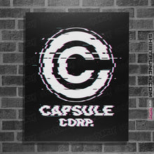 Load image into Gallery viewer, Shirts Posters / 4"x6" / Black Ddjvigo's Glitch Capsule Corp