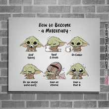 Load image into Gallery viewer, Shirts Posters / 4"x6" / White Become A Mercenary