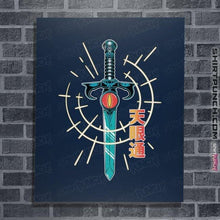 Load image into Gallery viewer, Shirts Posters / 4"x6" / Navy Sight Beyond Sight