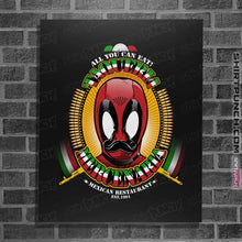Load image into Gallery viewer, Shirts Posters / 4"x6" / Black Taqueria Mercenaria