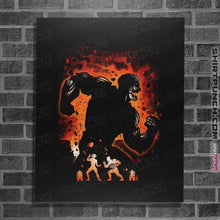 Load image into Gallery viewer, Shirts Posters / 4"x6" / Black Armored Titan