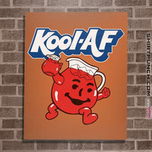 Load image into Gallery viewer, Shirts Posters / 4"x6" / Orange Kool AF Man