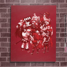 Load image into Gallery viewer, Shirts Posters / 4"x6" / Red SNK