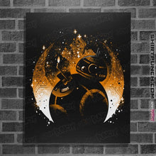 Load image into Gallery viewer, Shirts Posters / 4"x6" / Black Rolling Droid