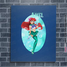 Load image into Gallery viewer, Secret_Shirts Posters / 4"x6" / Royal Blue Sailor Ariel