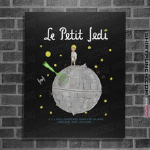 Load image into Gallery viewer, Shirts Posters / 4"x6" / Black Le Petit Jedi