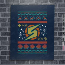 Load image into Gallery viewer, Secret_Shirts Posters / 4"x6" / Navy Ugly Metroid