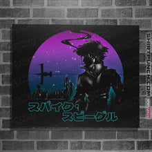 Load image into Gallery viewer, Shirts Posters / 4"x6" / Black A Space Cowboy