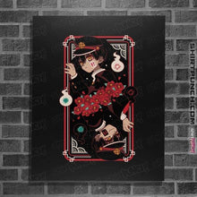 Load image into Gallery viewer, Daily_Deal_Shirts Posters / 4"x6" / Black Toilet Ghost