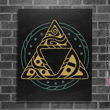 Load image into Gallery viewer, Secret_Shirts Posters / 4"x6" / Black The Golden Power