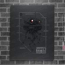 Load image into Gallery viewer, Shirts Posters / 4"x6" / Dark Heather Probe Droid