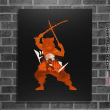 Load image into Gallery viewer, Shirts Posters / 4"x6" / Black Inosuke Hashibira