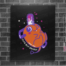 Load image into Gallery viewer, Shirts Posters / 4"x6" / Black Cute But Deadly Pochita