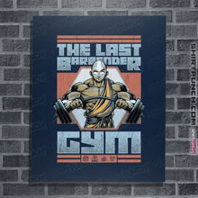 Load image into Gallery viewer, Daily_Deal_Shirts Posters / 4"x6" / Navy The Last Barbender Gym
