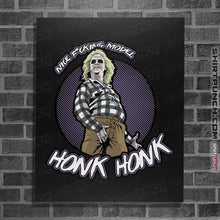 Load image into Gallery viewer, Secret_Shirts Posters / 4"x6" / Black Honk Honk