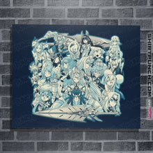 Load image into Gallery viewer, Shirts Posters / 4"x6" / Navy Blade Resonance