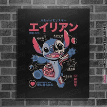 Load image into Gallery viewer, Daily_Deal_Shirts Posters / 4"x6" / Black Monster Anatomy