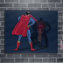 Load image into Gallery viewer, Daily_Deal_Shirts Posters / 4"x6" / Navy Super Fun Game