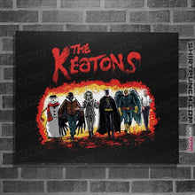 Load image into Gallery viewer, Daily_Deal_Shirts Posters / 4"x6" / Black The Keatons