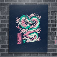 Load image into Gallery viewer, Daily_Deal_Shirts Posters / 4"x6" / Navy River Spirit
