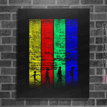 Load image into Gallery viewer, Daily_Deal_Shirts Posters / 4"x6" / Black Lets Jam