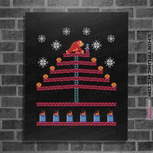 Load image into Gallery viewer, Shirts Posters / 4"x6" / Black Kong Tree