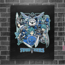 Load image into Gallery viewer, Shirts Posters / 4"x6" / Black Sword Users