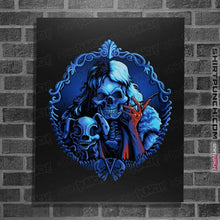 Load image into Gallery viewer, Daily_Deal_Shirts Posters / 4"x6" / Black Cruella Bones