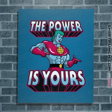 Load image into Gallery viewer, Shirts Posters / 4"x6" / Sapphire The Power Is Yours