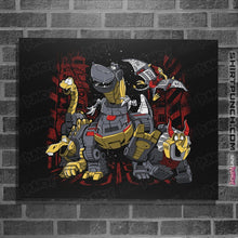 Load image into Gallery viewer, Shirts Posters / 4"x6" / Black We're Bots