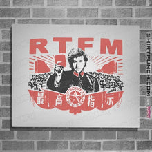 Load image into Gallery viewer, Secret_Shirts Posters / 4"x6" / White RTFM
