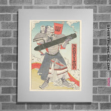 Load image into Gallery viewer, Shirts Posters / 4"x6" / White Megatron