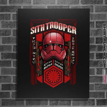 Load image into Gallery viewer, Shirts Posters / 4"x6" / Black Sith Trooper