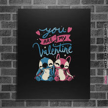 Load image into Gallery viewer, Shirts Posters / 4"x6" / Black You Are My Valentine