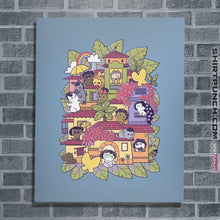 Load image into Gallery viewer, Daily_Deal_Shirts Posters / 4&quot;x6&quot; / Powder Blue Meowdrigals Family
