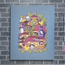 Load image into Gallery viewer, Daily_Deal_Shirts Posters / 4"x6" / Powder Blue Meowdrigals Family