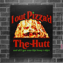 Load image into Gallery viewer, Secret_Shirts Posters / 4"x6" / Black Out Pizza The Hut