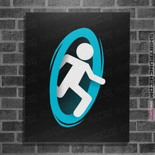 Load image into Gallery viewer, Shirts Posters / 4"x6" / Black Portal A