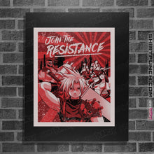 Load image into Gallery viewer, Shirts Posters / 4"x6" / Black Join Avalanche