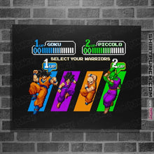 Load image into Gallery viewer, Shirts Posters / 4"x6" / Black Select Z Fighter