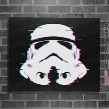 Load image into Gallery viewer, Shirts Posters / 4"x6" / Black Ddjvigo's Glitch Trooper