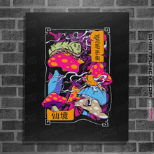 Load image into Gallery viewer, Shirts Posters / 4"x6" / Black Wonderland